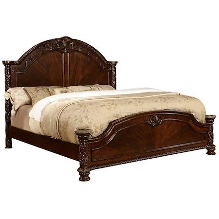 King Poster Wood Bed